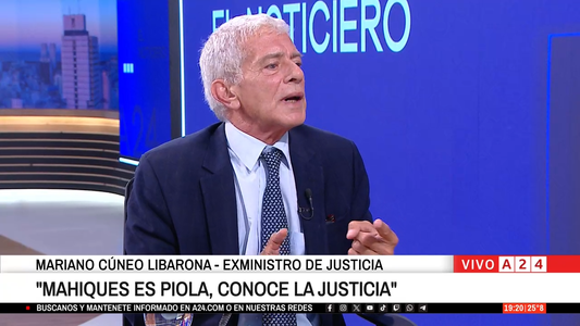 Cúneo Libarona tras su salida de Justicia: Lo voy a ayudar a Mahiques a seguir el camino