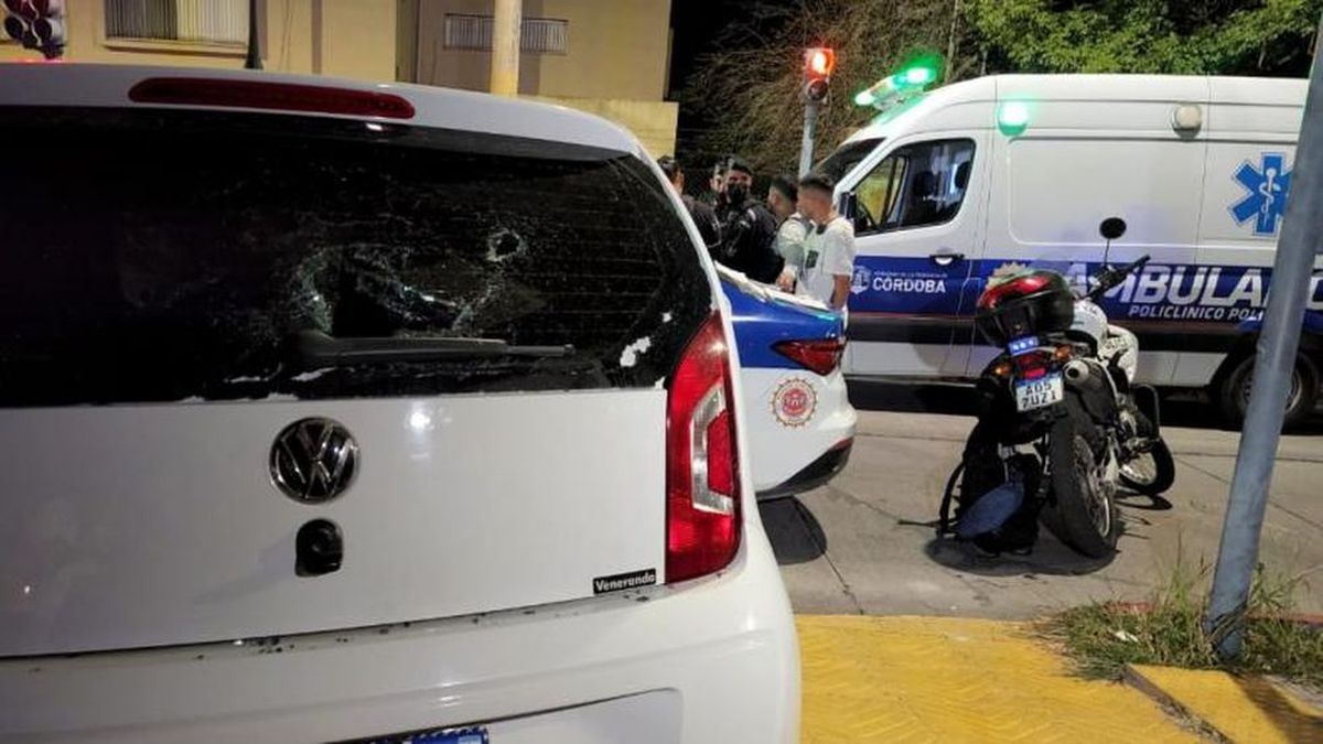 Persecución y choque en Córdoba (Foto: La Voz).
