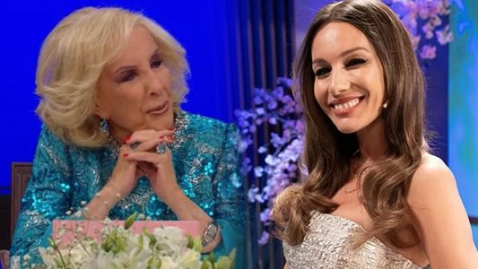 La reacción de Mirtha Legrand cuando le preguntó a Pampita cuánto pesa: Es poco