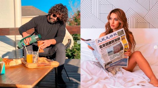 El romance de Flor Vigna y Luciano Castro: ¿Presentación familiar?