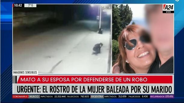 Glew: murió la mujer que recibió un balazo cuando su marido resistió una entradera