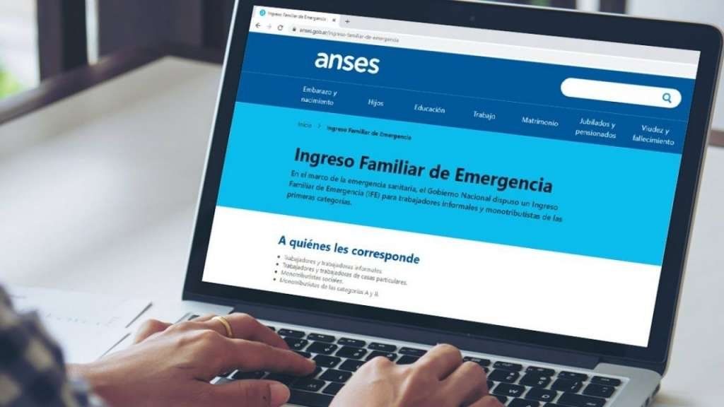 La ANSES habilitó un nuevo aplicativo de consulta online sobre fechas y lugares de cobro del IFE