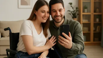 Emmanuel y María Laura, la pareja que comparte su historia en redes y sueña con casarse