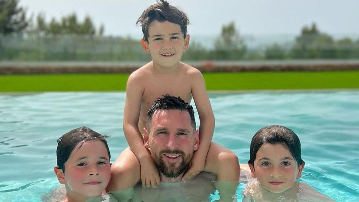 Lionel Messi disfrutó de unos días de descanso con su familia en Barcelona. (Foto: Archivo)