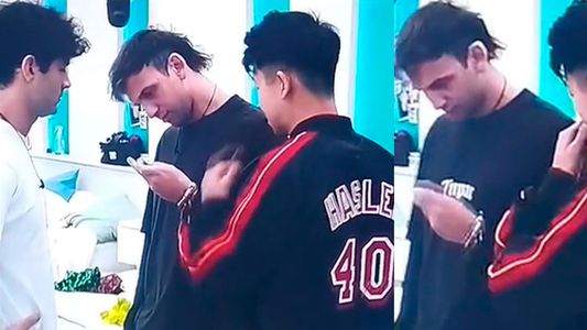 Los ex jugadores dejaron un mensajito al Chino en la casa y podrían sancionarlo