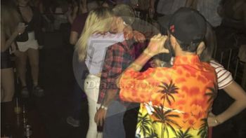 El apasionado beso de Fede Bal y Laurita Fernández