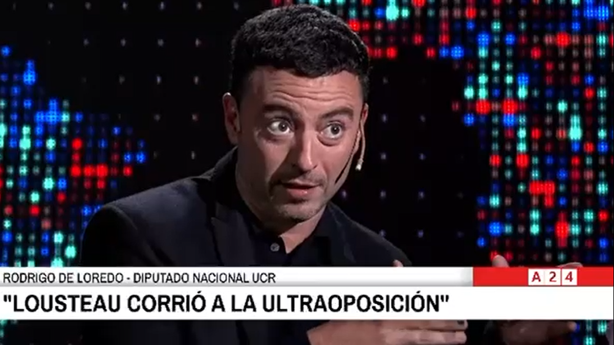 De Loredo participó en el programa Entevista de Luis Novaresio (Foto: captura).
