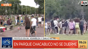 La Navidad siguió en las plazas: alcohol y reuniones de jóvenes sin barbijos ni cuidados