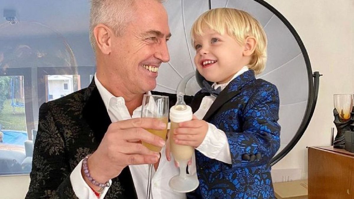 Marley y su hijo, Mirko Wiebe.&nbsp;