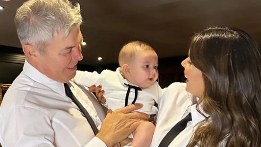 Así fue el primer día de clases de Sarah, la hija de Barby Franco y Fernando Burlando: el video