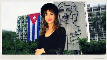 Celeste Cid viajó a Cuba con su hijo y estas son las imágenes