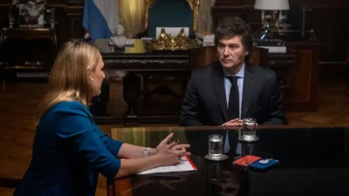 Habló la periodista que entrevistó a Javier Milei para la revista Time. (Foto. Time).