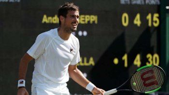 Wimbledon: Pella pasó a tercera ronda y Mayer se despidió en segunda