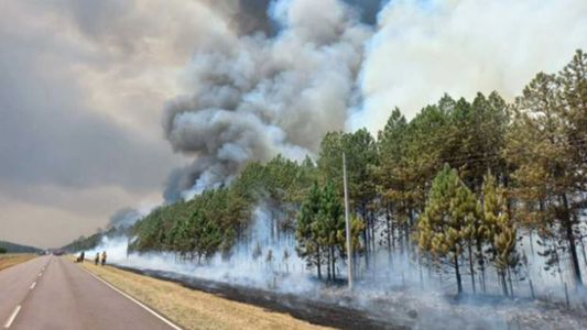 Incendios en Corrientes: las lluvias traerían alivio a partir del próximo viernes