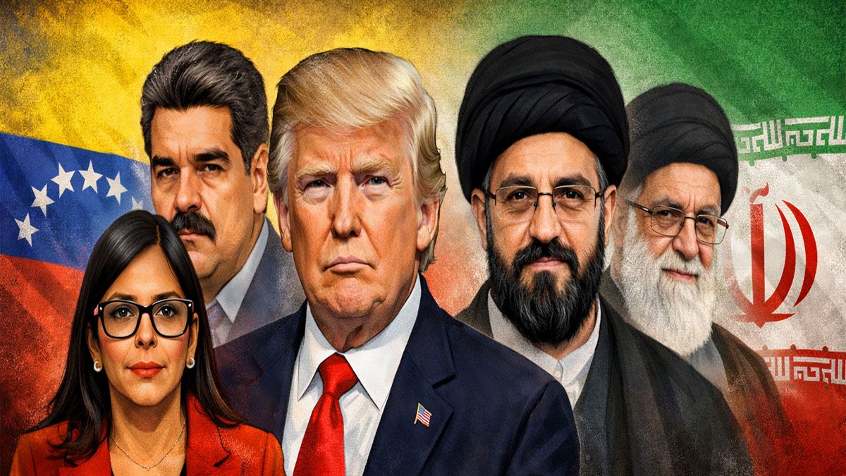 ¿Trump pretende hacer lo mismo en Irán que con Venezuela? Son dos escenarios totalmente diferentes. (Foto: A24.com)