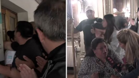 Tensión y desborde en las oficinas de ANDIS: trabajadores irrumpieron durante una protesta en Belgrano