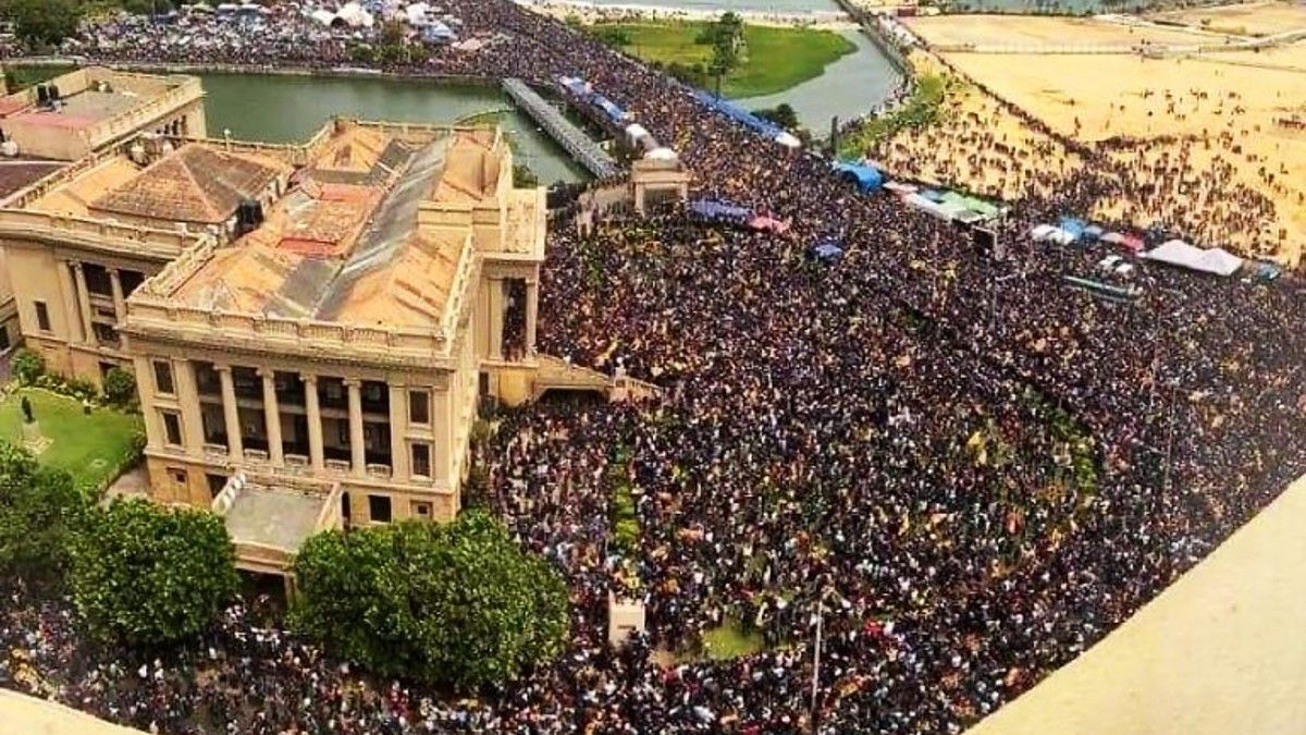 Sri Lanka vive la peor crisis económica y política de su historia.