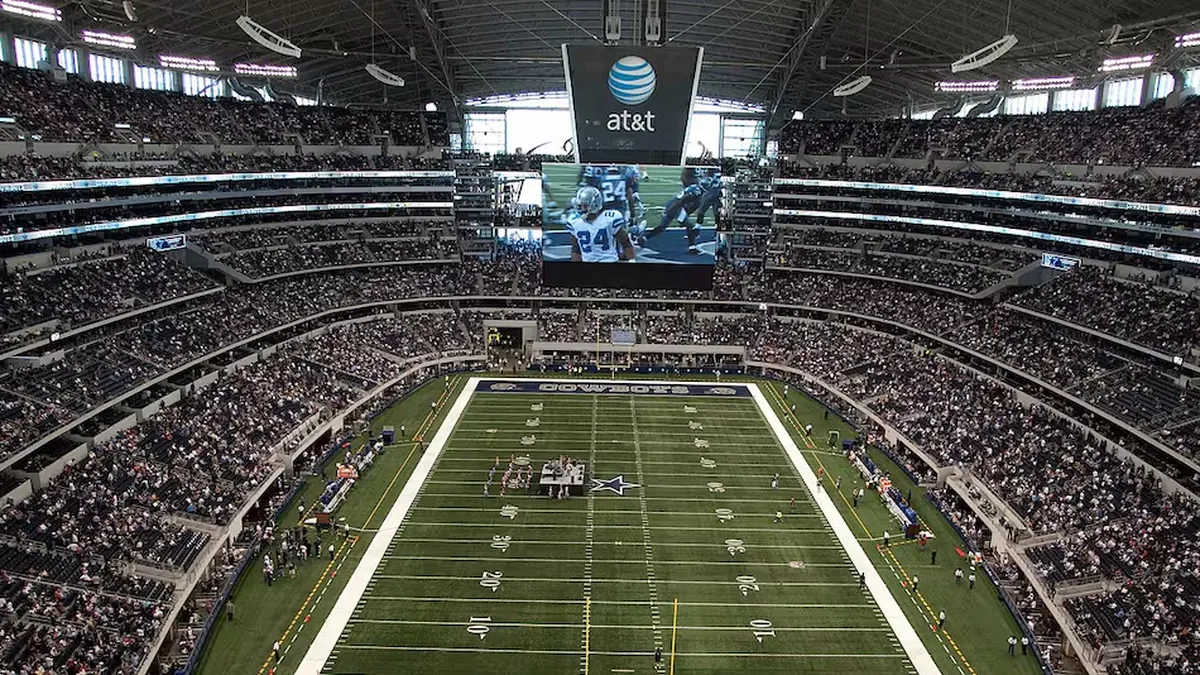 AT&T Stadium de Dallas. Foto: AT&T Stadium.&nbsp;