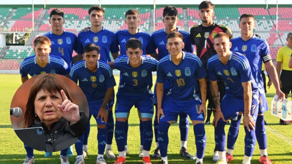 ¿La Selección Argentina viaja al Sudamericano Sub-20? La decisión de la AFA tras las advertencias de Patricia Bullrich