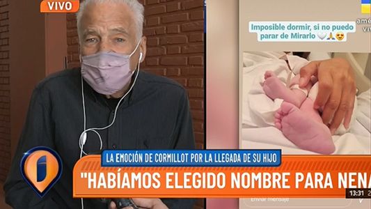 Alberto Cormillot: No es habitual tener un hijo a mi edad