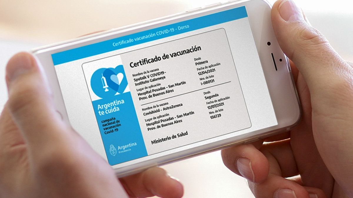 Cuáles son los pasos a seguir para obtener la cuarta dosis de vacuna anticovid y poder viajar (Foto: App Cuidar).