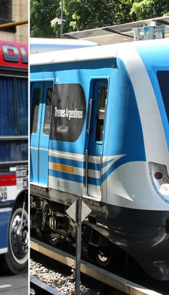 Colectivos y trenes en el AMBA: el Gobierno analiza subas escalonadas hasta septiembre