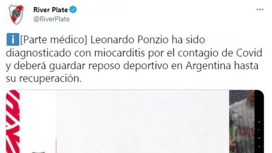 Mala noticia en River: Ponzio no viaja a la pretemporada
