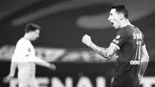 Di María justifica su lugar en la Selección: doblete y asistencia en la goleada 3-0 de PSG ante Rennes
