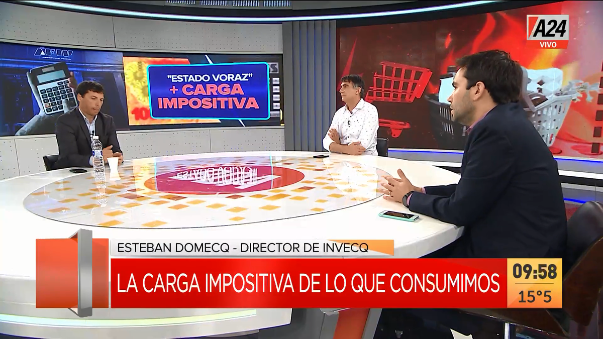 Estado voraz: ¿cuánto se paga de impuestos en lo que se consume? (Captura de Tv)