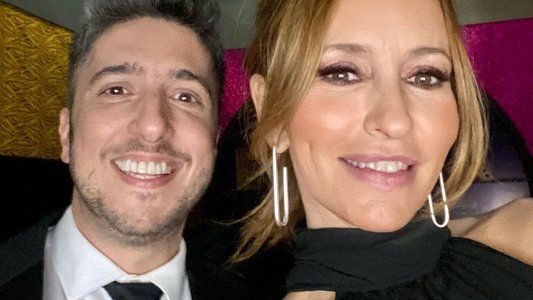 El día que Maradona besó de prepo a Analía Franchín