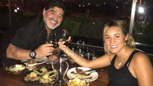 Rocío Oliva y Diego Maradona apuestan otra vez a su amor en Dubai