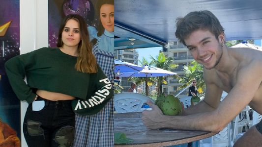 Sofi Morandi y Franco Masini, juntos en Brasil