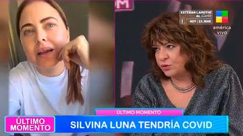 Silvina Luna dio positivo en Covid y hay una enorme preocupación por su salud