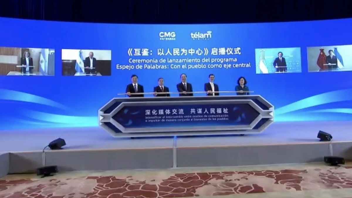 Foro de Intercambio entre Argentina y China. (Foto: captura de video).