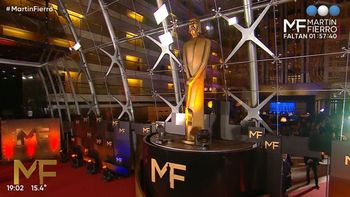 Las primeras figuras en la alfombra roja de los premios Martín Fierro 2023
