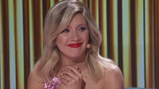 Laurita Fernández, conmovida hasta las lágrimas con Mariana y Rubén en Pequeños Gigantes