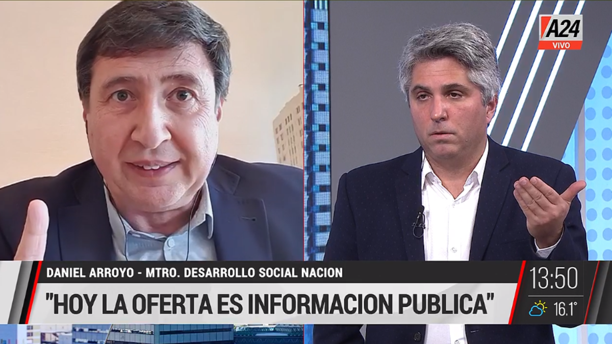 El ministro de Desarrollo Social