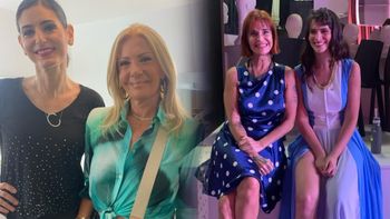 susana roccasalvo y fabiana cantilo fueron a ver la obra portenas