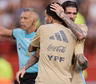 La Selección argentina jugó un partido solidario por Bahía Blanca en el estadio de Huracán