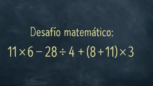 Desafío matemático: casi nadie lo resuelve antes de los 10 segundos