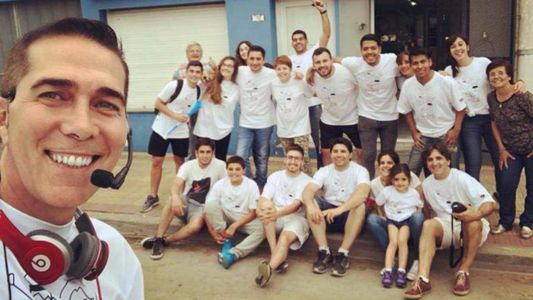 Rodolfo Barili realizó una maratón radial solidaria
