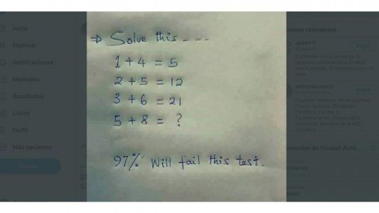 El problema matemático imposible de resolver que enloquece a todos en redes sociales