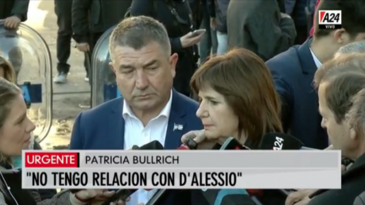 Patricia Bullrich negó tener mensajes de DAlessio en su celular y reiteró: No tengo ninguna relación con él