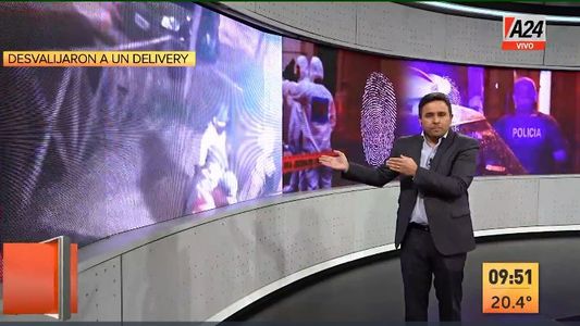 Merlo: así desvalijan a un delivery para robarle todo