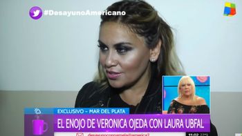 Verónica Ojeda enojada con Laura Ubfal: Que siga con las terceras personas inventando cosas