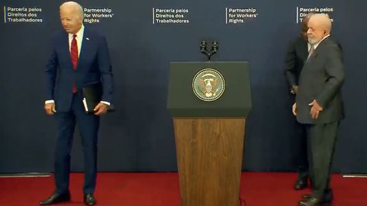 El nuevo blooper de Joe Biden que provocó un divertido gesto de Lula