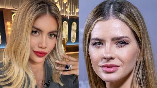 Acusan a la China Suárez de copiarle un vestido a Wanda Nara: las imágenes que desataron el escándalo