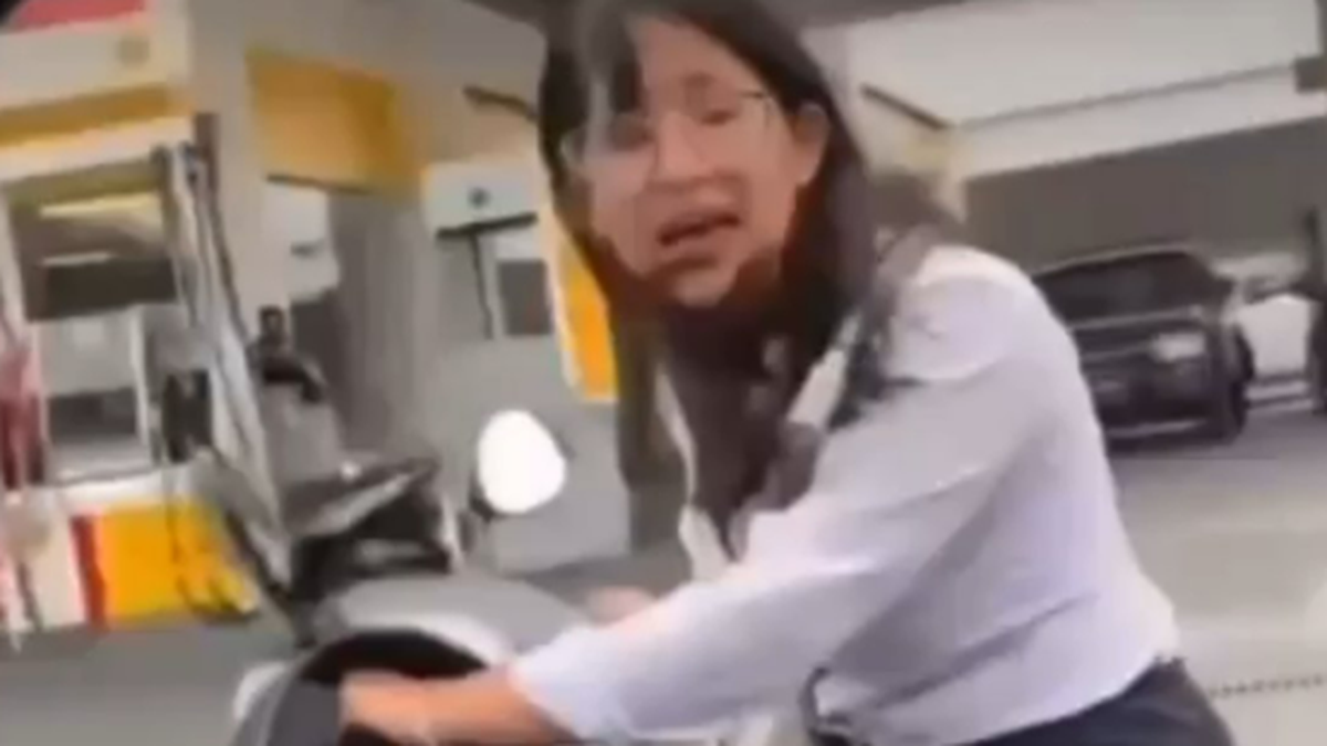 La mujer que agredió al padre de su hija.&nbsp;