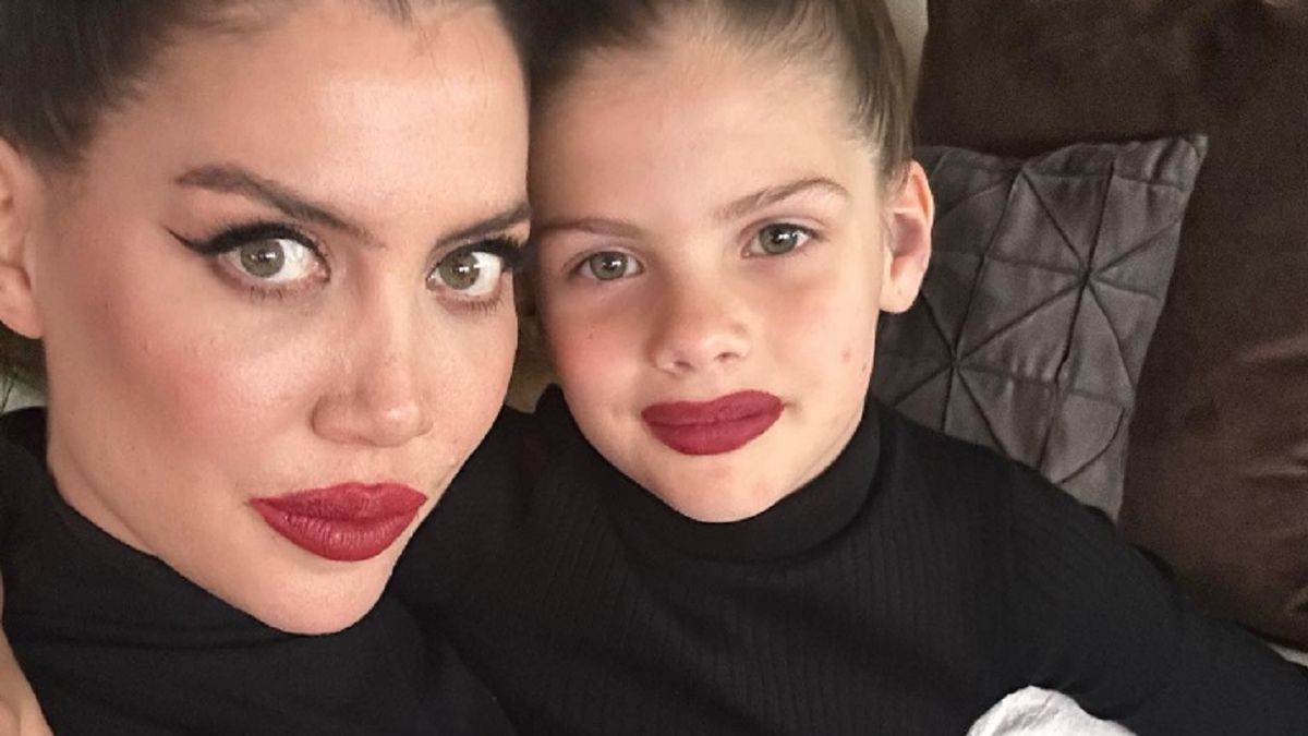 Las fotos de Wanda Nara y su hija Francesca con el impactante parecido que tienen