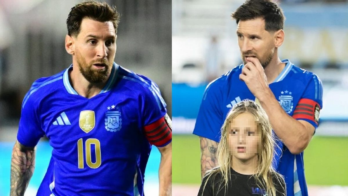 El sueño cumplido de Emma, la niña argentina que entró a la cancha de la mano con Messi